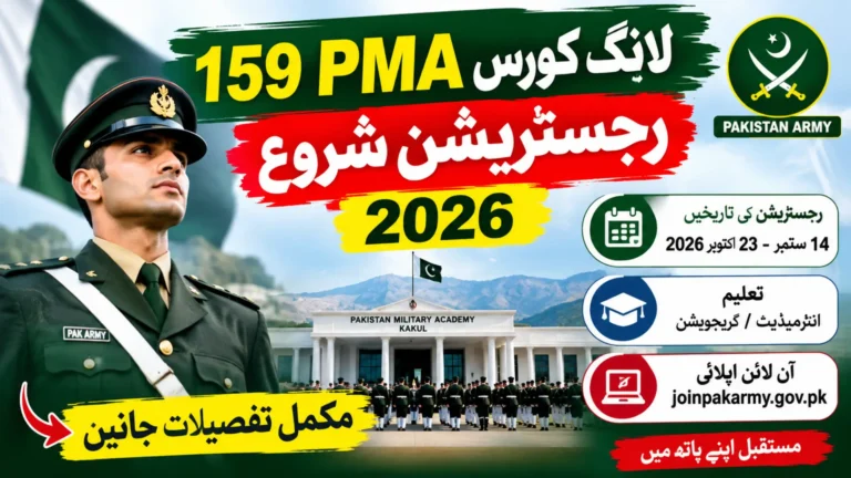 PMA Long Course 159 Registration 2026 How to Apply Online Full Details Here